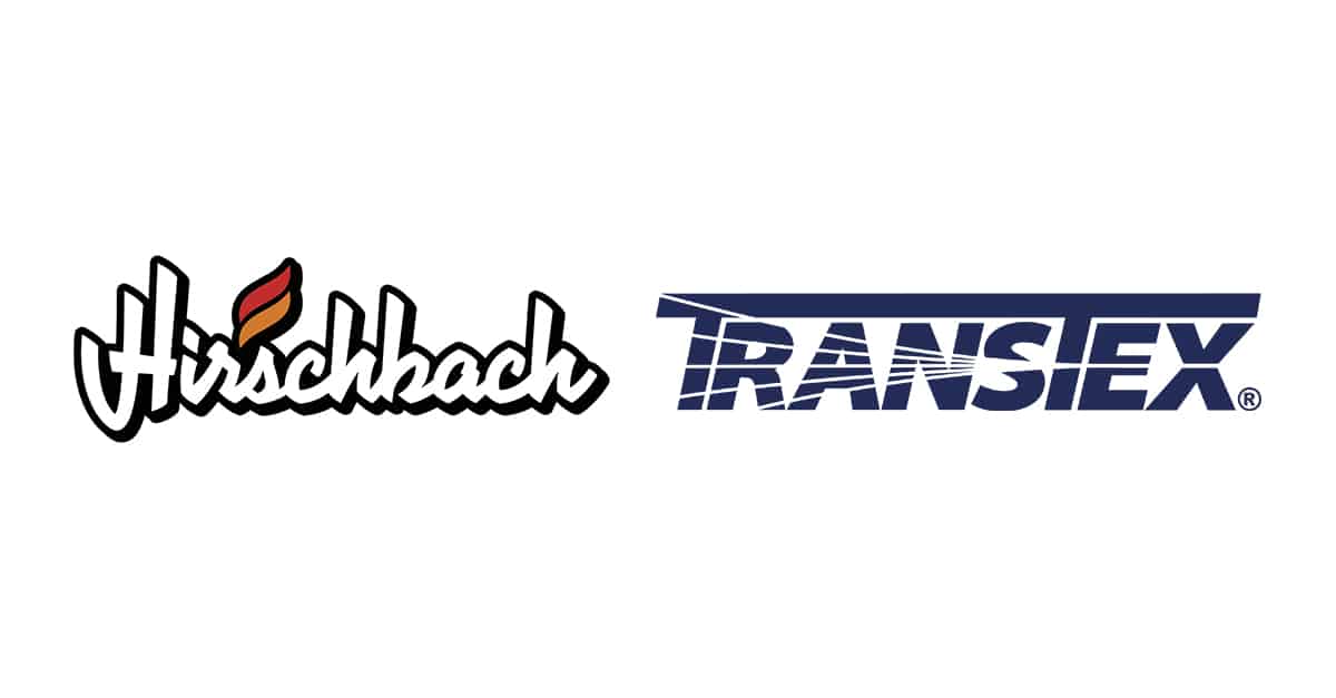 Logo Hirschbach & TRANSTEX | Nouveau partenariat | EDGE ELITE AERO SYSTEM | Kit aérodynamique pour remorque